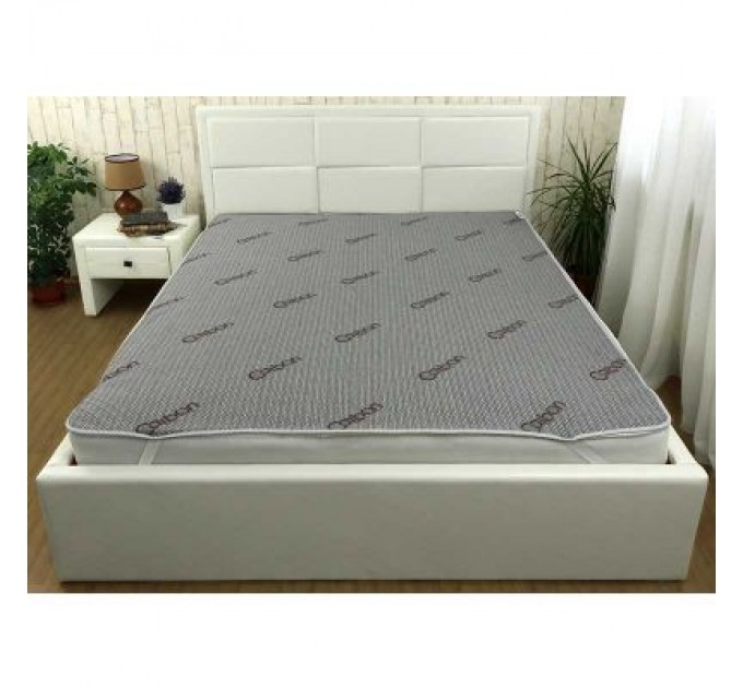 Руно Наматрацник Руно Водонепроникний на гумці Carbon 80х200 см (817Carbon)