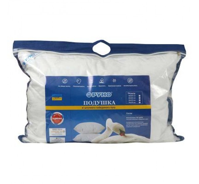 Руно Подушка Руно зі штучного лебединого пуху 50х70 см (310.52ЛПУ)