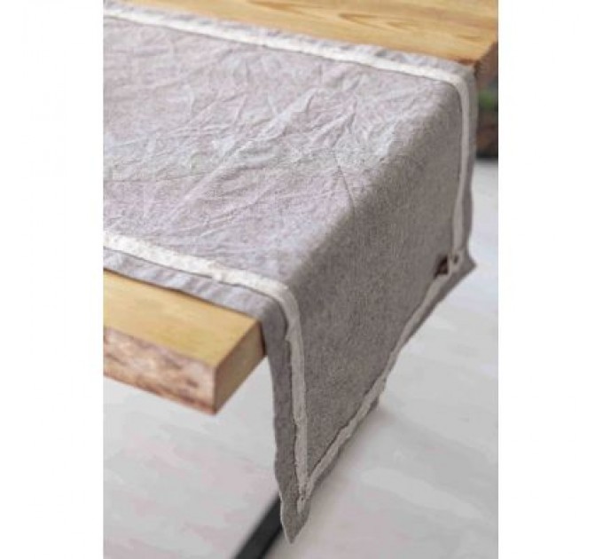 Прованс Доріжка на стіл Прованс Hygge 40х140 см Marron (13658)