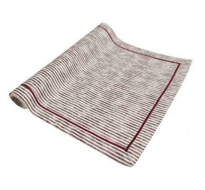 Прованс Доріжка на стіл Прованс Avantime Міраж Бордо 40х140 см (17313)