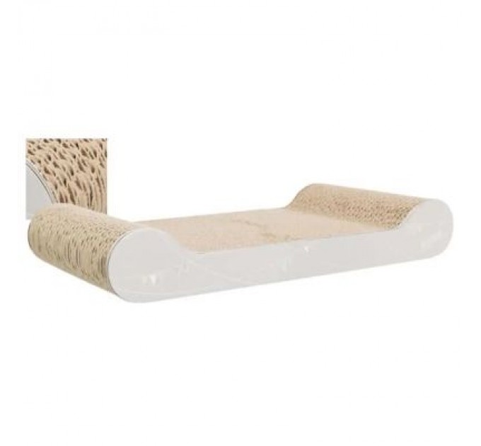 Trixie Дряпка (кігтеточка) для котів Trixie картонна 38×6×18 см (світло-сіра) (4011905480114)