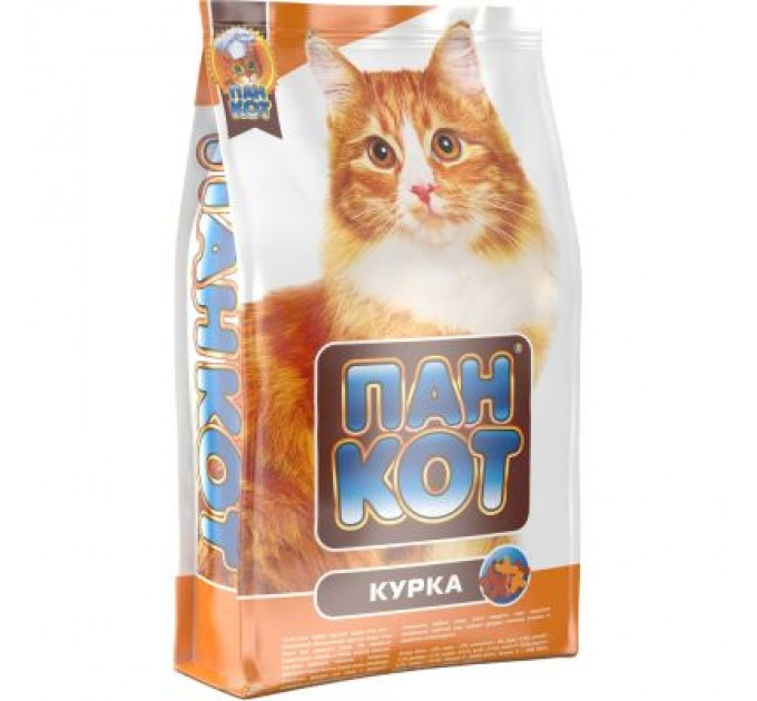 Пан Кот Сухий корм для кішок Пан Кот Курка 400 г (4820111140381)