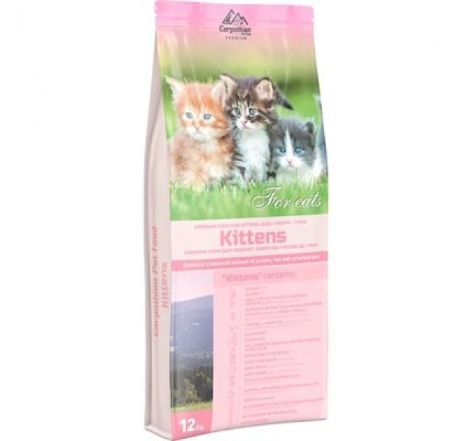Carpathian Pet Food Сухий корм для кішок Carpathian Pet Food Kittens 12 кг (4820111140763)