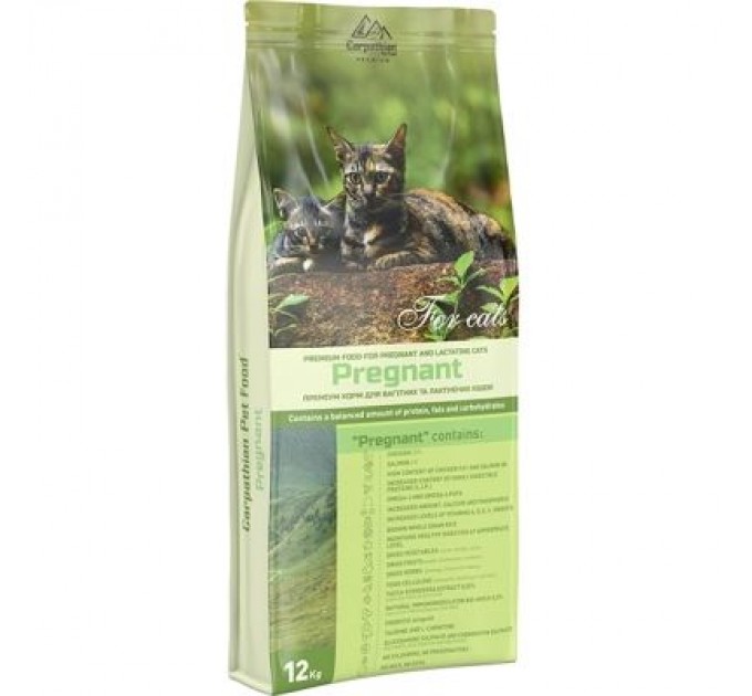 Carpathian Pet Food Сухий корм для кішок Carpathian Pet Food Pregnant 12 кг (4820111140794)