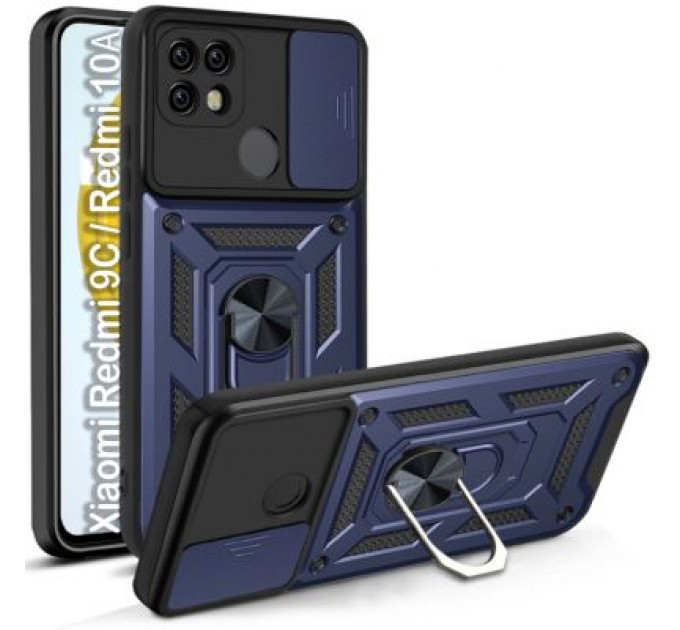 Чохол до мобільного телефона BeCover Military Xiaomi Redmi 9C / Redmi 10А Blue (705579)
