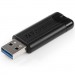 Verbatim USB флеш накопичувач Verbatim 128GB PinStripe Black USB 3.0 (49319)