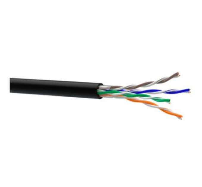 Кабель мережевий OK-Net UTP 305м cat.5e outdoor (U/UTP-cat.5Е-SL) (КПП-ВП (100) 4х2х0,46)