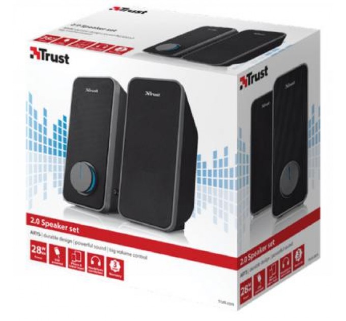 Акустична система Trust Arys 2.0 speaker set USB (20179)