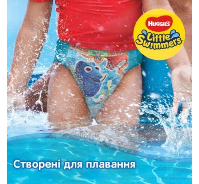 Підгузки Huggies Little Swimmer 5-6 (12-18 кг) 11 шт (5029053538426)