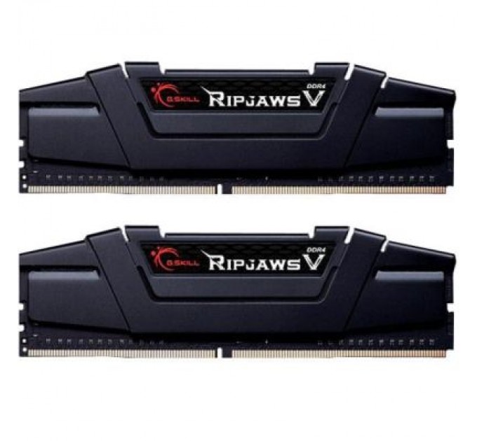 G.Skill Модуль пам'яті для комп'ютера DDR4 32GB (2x16GB) 3200 MHz Ripjaws V G.Skill (F4-3200C16D-32GVK)