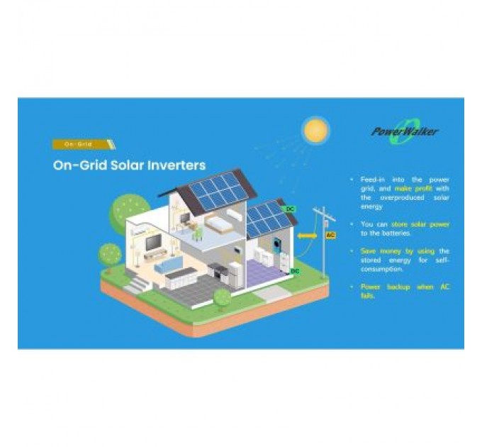 PowerWalker Сонячний інвертор PowerWalker 5600 SKY OGN (10120230)