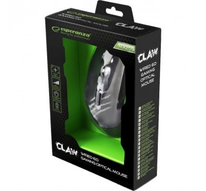 Мишка Esperanza MX209 Claw (EGM209G)