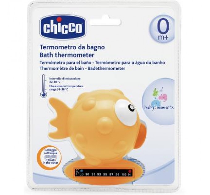 Chicco Термометр для води Chicco Рыбка желтый (06564.00)