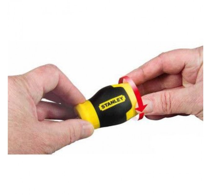 Набір викруток Stanley Multibit Stubby з 6 змінними бітами (0-66-357)