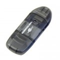 ST-Lab Зчитувач флеш-карт ST-Lab SD/ SDHC/ MMC /RS-MMC (U-371 black)