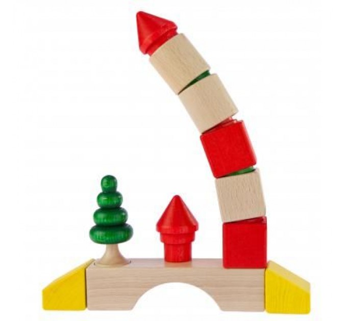 Nic Конструктор Nic cubio деревянный 19 эл. (NIC2112)