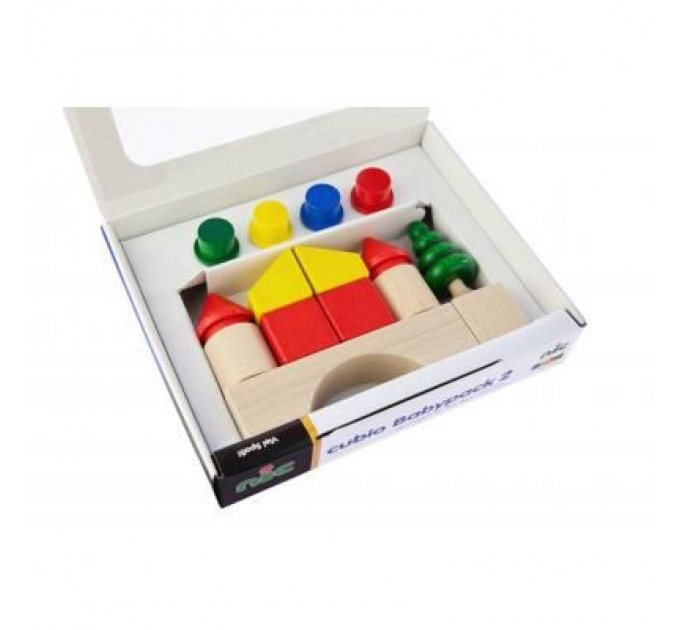 Nic Конструктор Nic cubio деревянный 19 эл. (NIC2112)