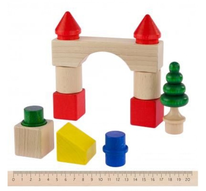 Nic Конструктор Nic cubio деревянный 19 эл. (NIC2112)