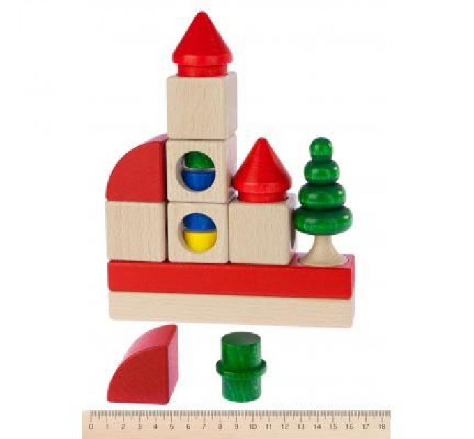 Nic Конструктор Nic cubio деревянный 20 эл. (NIC2111)