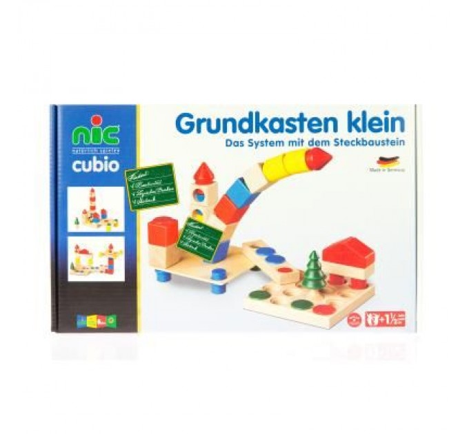 Nic Конструктор Nic cubio деревянный 44 эл. (NIC2101)