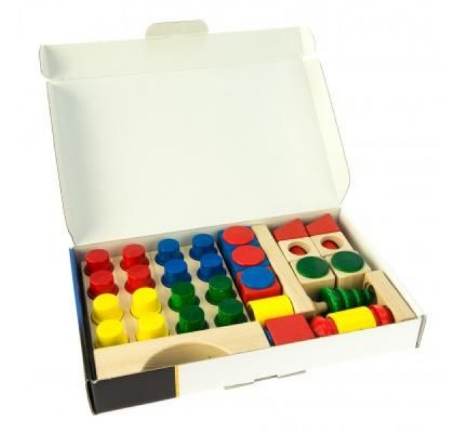 Nic Конструктор Nic cubio деревянный 44 эл. (NIC2101)