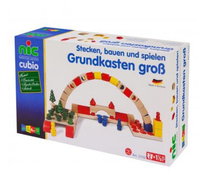 Nic Конструктор Nic cubio деревянный 96 эл. (NIC2102)