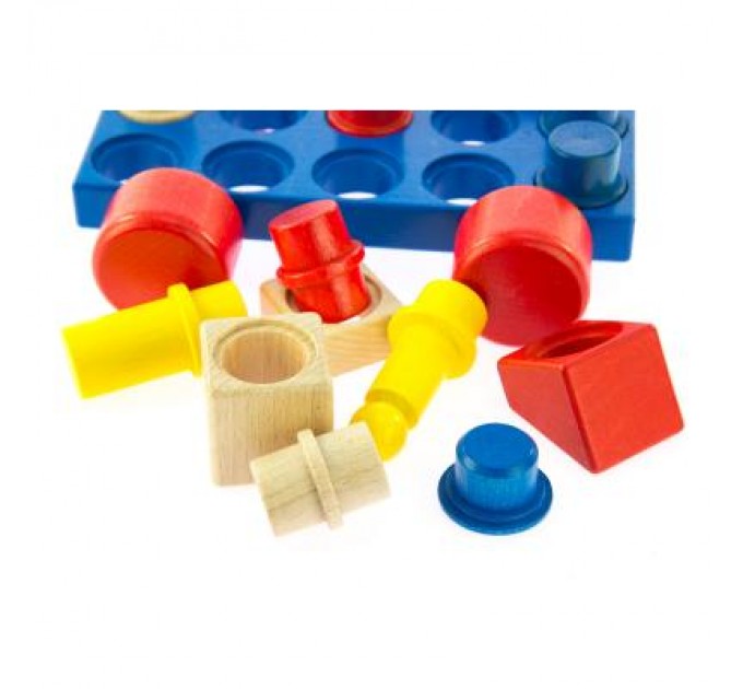 Nic Конструктор Nic cubio деревянный Машинка (NIC2141)