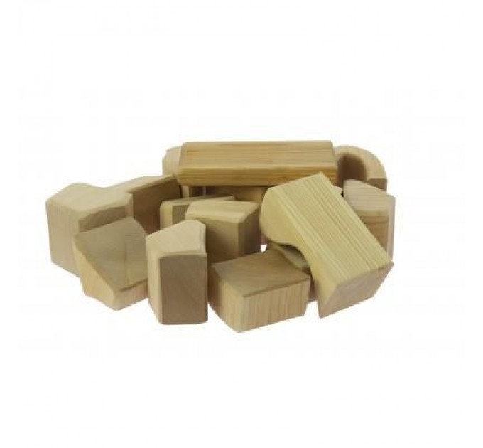 Nic Конструктор Nic деревянный Большой натуральный 17 эл. (NIC523283)