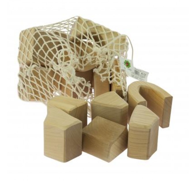 Nic Конструктор Nic деревянный Большой натуральный 17 эл. (NIC523283)