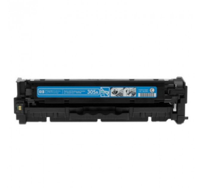Корпус картриджу HP CE411A/305A cyan (C_VIRGIN_CE411A)