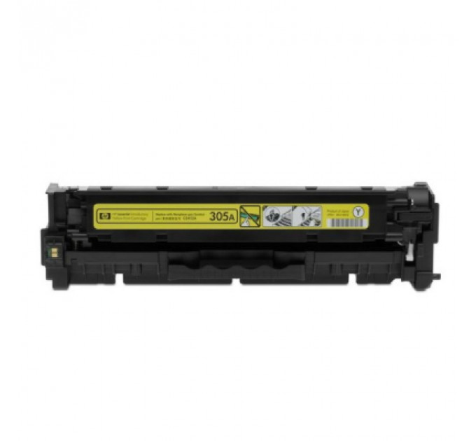 Корпус картриджу HP CE412A/305A yellow (C_VIRGIN_CE412A)