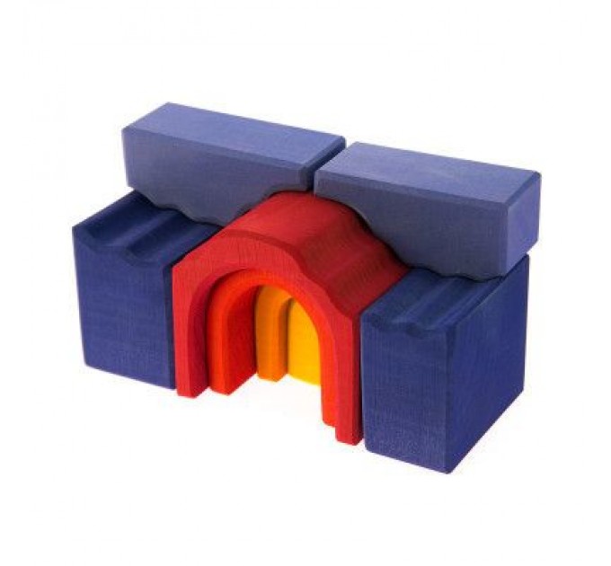 Nic Конструктор Nic деревянный Все в замке зеленый (NIC523269)