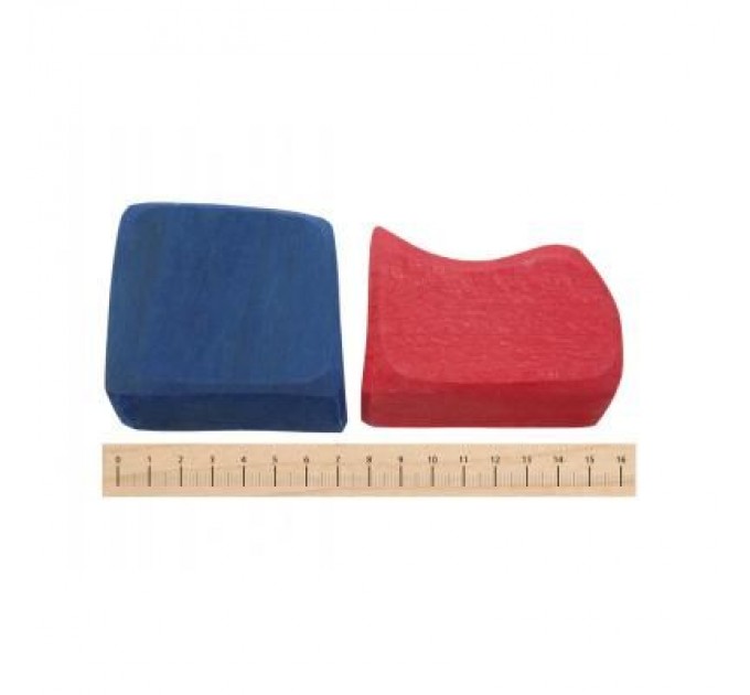 Nic Конструктор Nic деревянный маленький цветной 17 эл. (NIC523288)