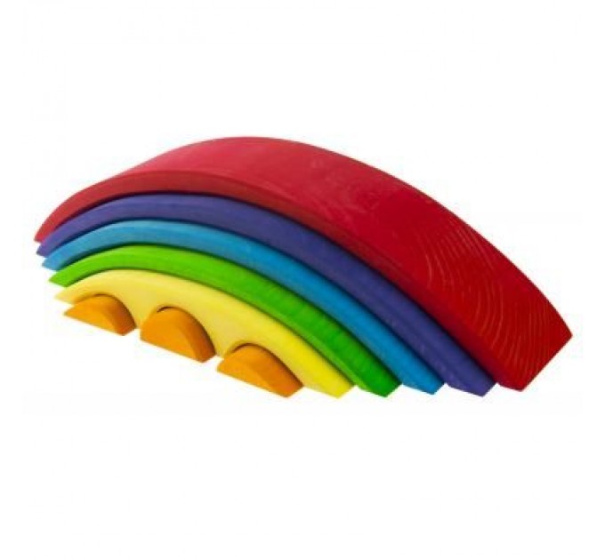 Nic Конструктор Nic деревянный Мост радужный (NIC523332)