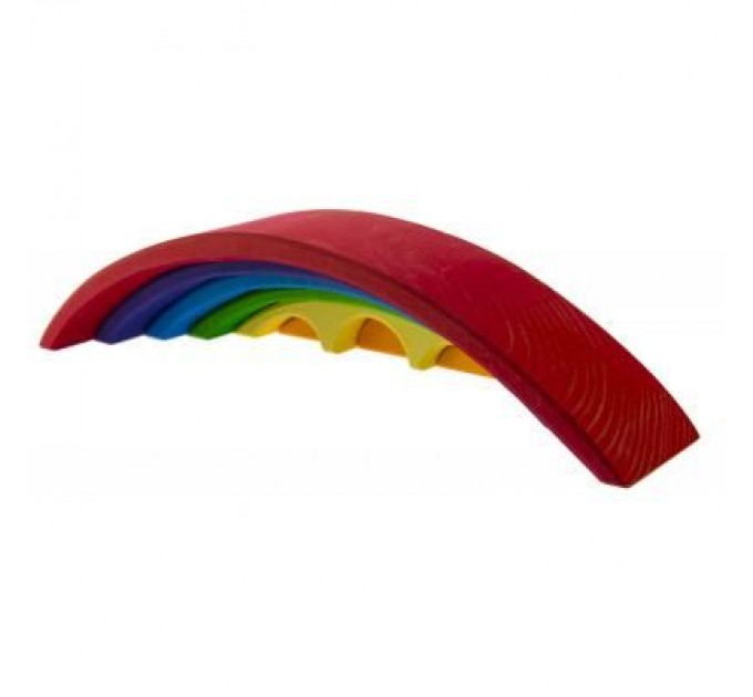 Nic Конструктор Nic деревянный Мост радужный (NIC523332)