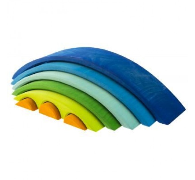 Nic Конструктор Nic деревянный Мост синий (NIC523331)