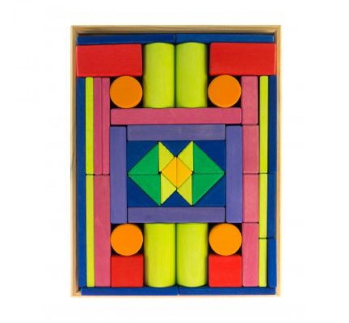 Nic Конструктор Nic деревянный Прованс большой 53 эл. (NIC523305)