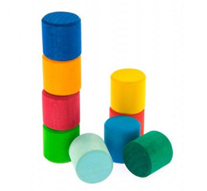 Nic Конструктор Nic деревянный Разноцветный ролик (NIC523347)