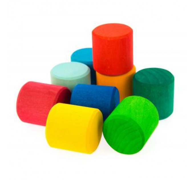 Nic Конструктор Nic деревянный Разноцветный ролик (NIC523347)