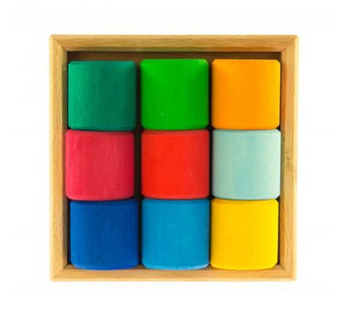 Nic Конструктор Nic деревянный Разноцветный ролик (NIC523347)