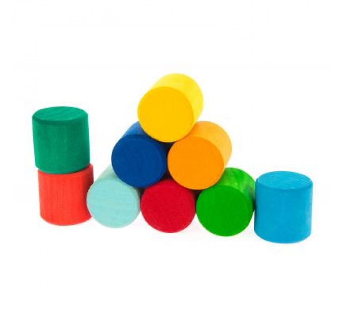 Nic Конструктор Nic деревянный Разноцветный ролик (NIC523347)