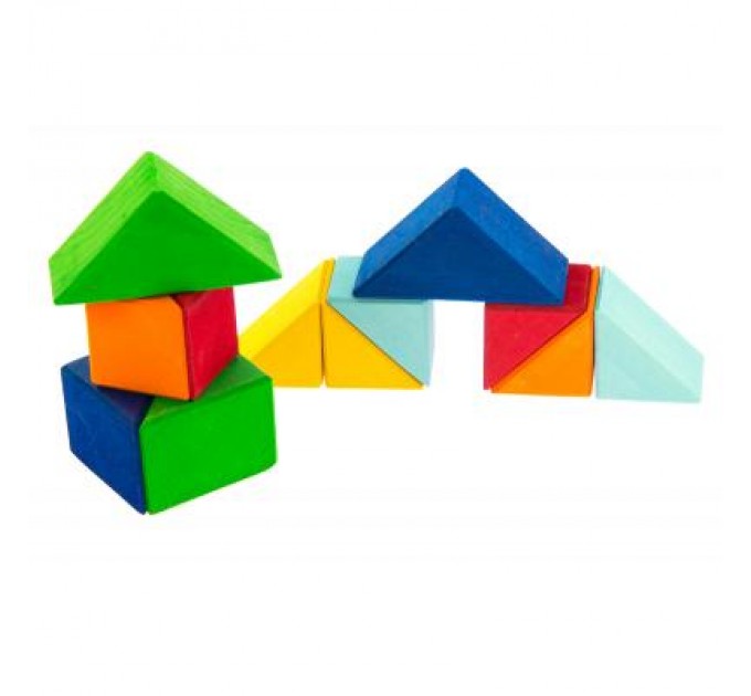 Nic Конструктор Nic деревянный Разноцветный треугольник (NIC523345)