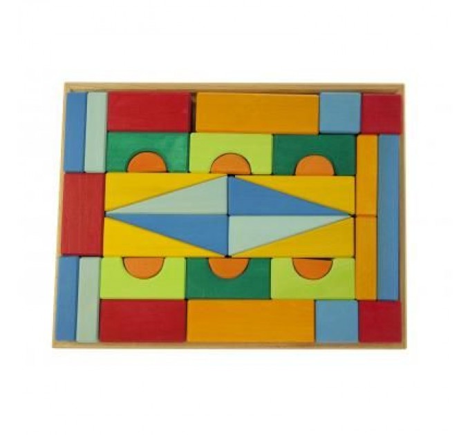 Конструктор Nic деревянный Тоскана большой 36 эл (NIC523310)