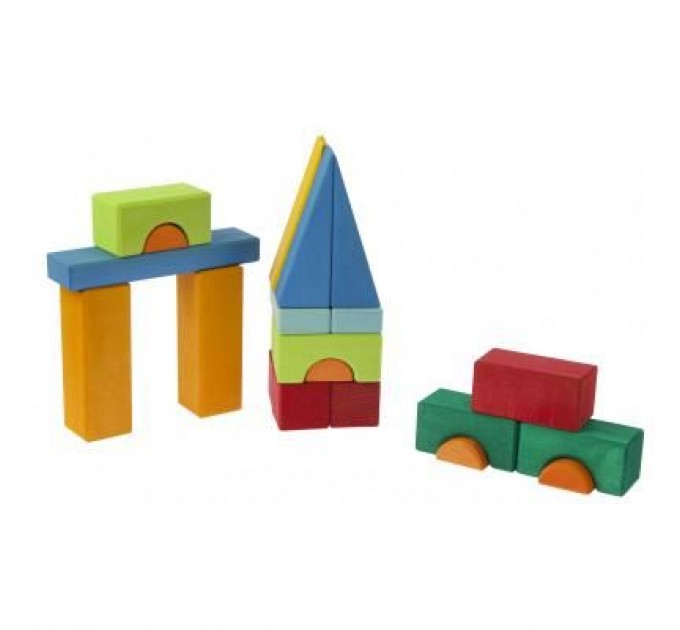 Конструктор Nic деревянный Тоскана большой 36 эл (NIC523310)