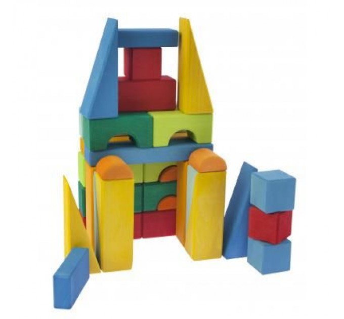 Конструктор Nic деревянный Тоскана большой 36 эл (NIC523310)