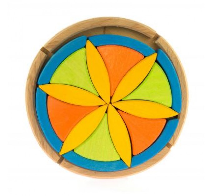 Nic Конструктор Nic деревянный Цветок (NIC523062)