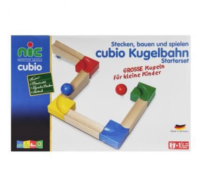Nic Конструктор Nic деревянный Шариковая дорога Начальный набор (NIC2180)