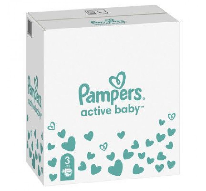 Підгузки Pampers Active Baby Midi Розмір 3 (6-10 кг) 208 шт (8001090910745)