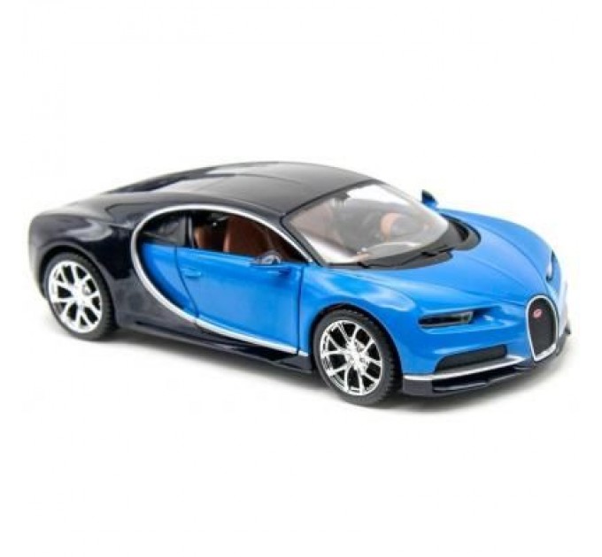 Машина Maisto Bugatti Chiron (1:24) сіній металік (31514 met. blue)
