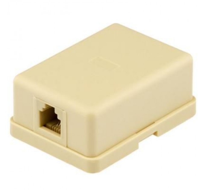 Ritar Телефонна розетка RJ12x1 UTP, 6P4C Ritar (06298)